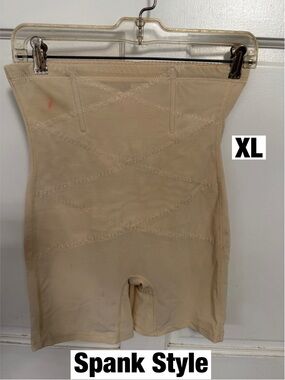 Spanx Style Nude Shape wear full Body Sz XL